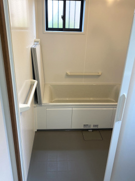 浴室乾燥付きで洗濯も安心