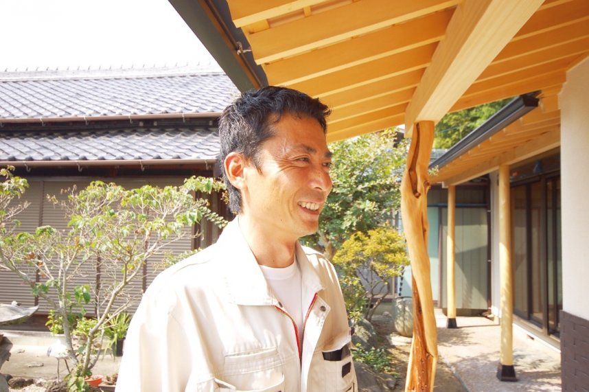 豊田市の岡田建設 代表の岡田写真